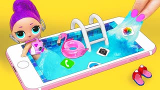 13 шикарных ЛАЙФХАКОВ и поделок с КУКЛАМИ ЛОЛ Сюрприз! Мультик LOL Surprise toy SCHOOL LIFE HACKS