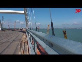 Крымский мост: за рулем по новой дороге в Крым