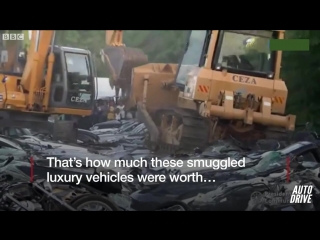 Президент Филиппин уничтожает авто