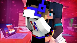 ВАМПИР ПОЦЕЛОВАЛ ДЕВУШКУ ❤️ Майнкрафт выживание Девушка ВАМПИР нуб против Minecraft
