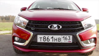 Лада / Lada - Краш-тест Лада Веста. Авторевю. Лиса Рулит.